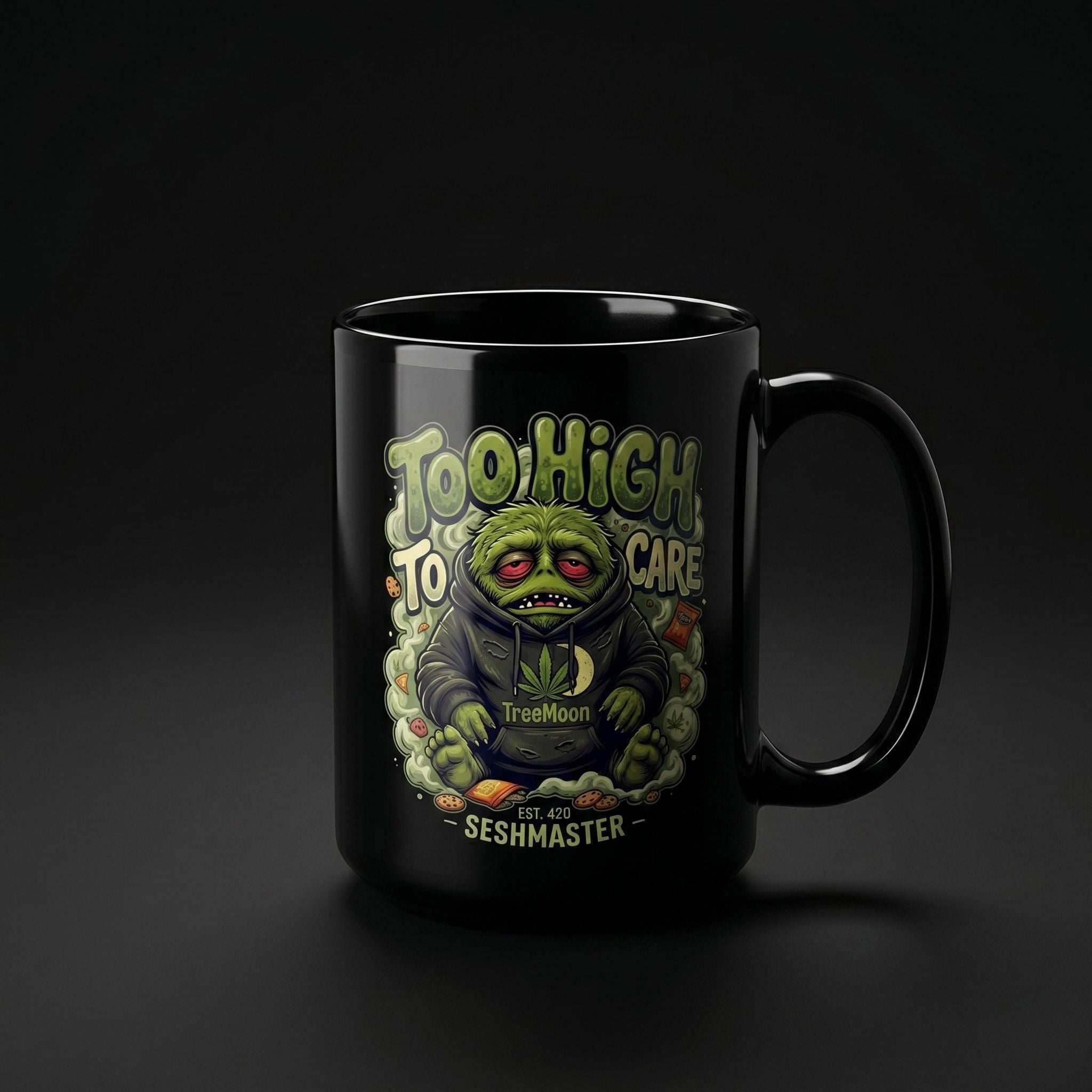 Black Glossy Mug