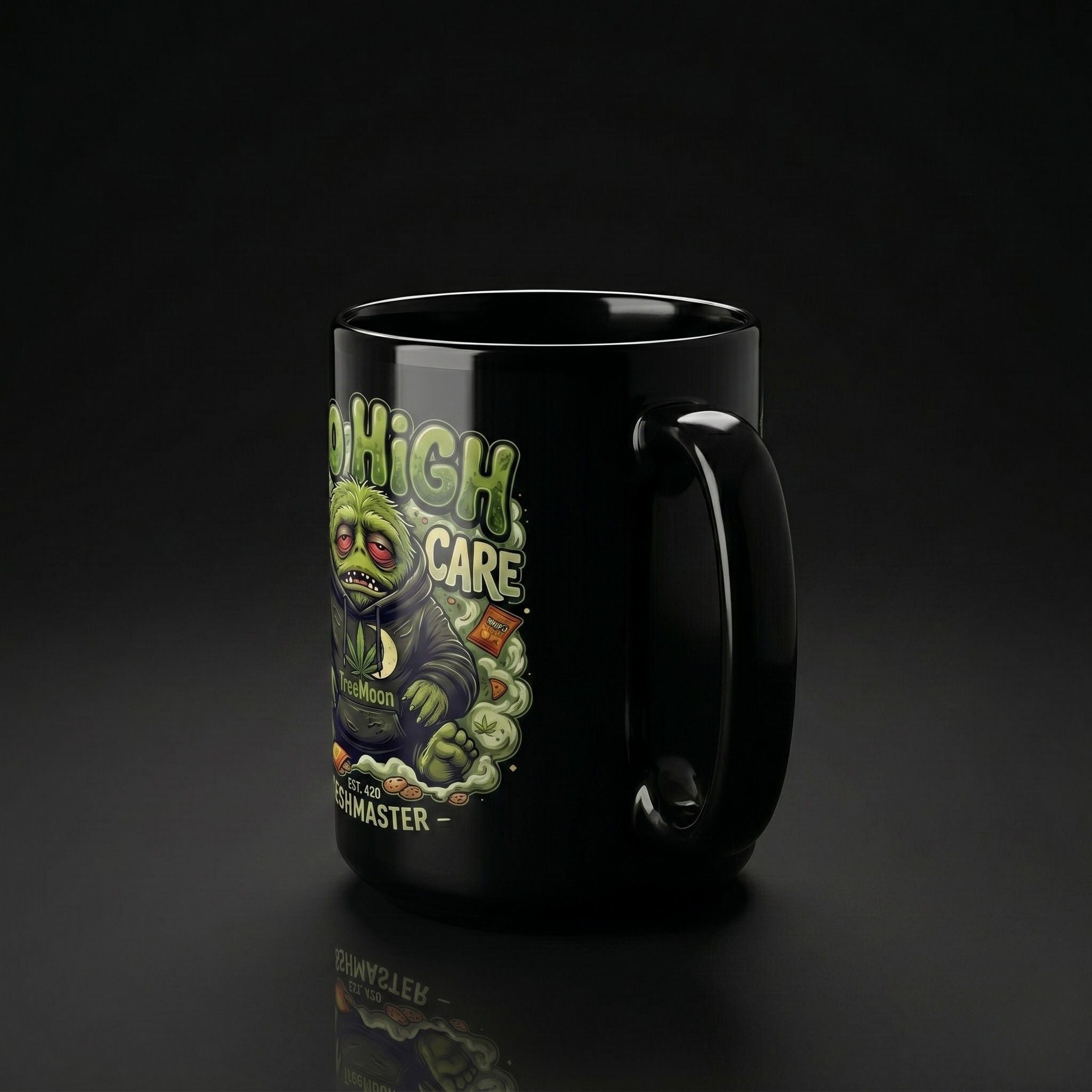 Black Glossy Mug